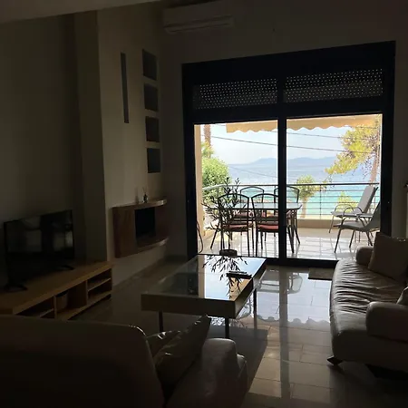 Two-storey Beachfront Maisonette Toroni